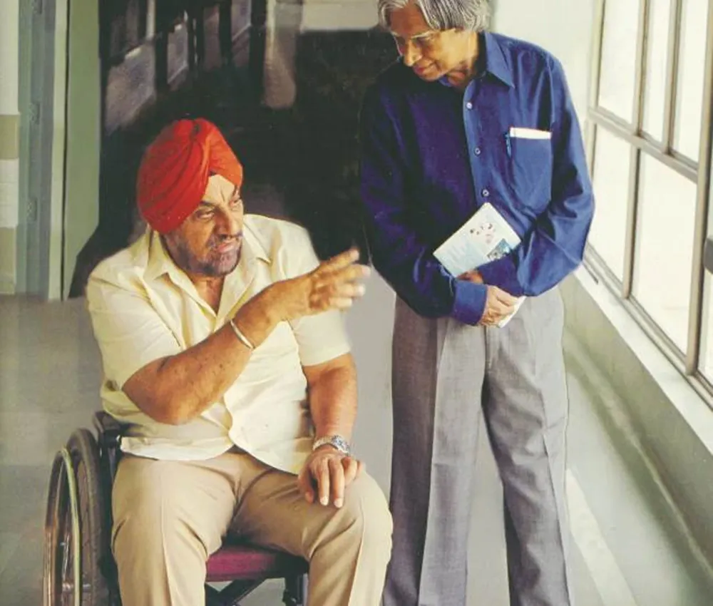Ahluwalia with Dr APJ Abdul Kalam